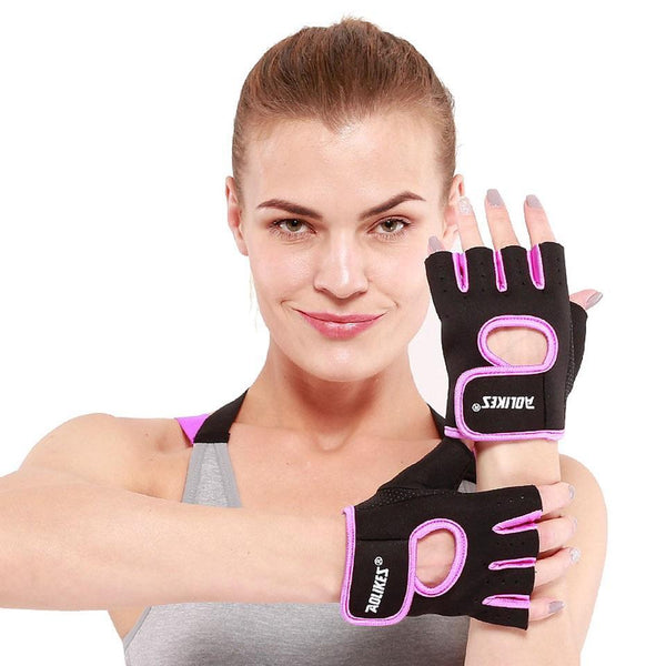 Anti-slip Half Finger Weightlifting Gloves